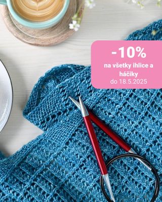 Správny háčik alebo ihlice robia polovicu práce – a tú druhú si vďaka nim užijete ešte viac.😉 Ak háčkujete alebo pletiete...